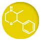 badge  molecules silhouette 