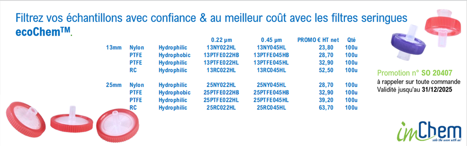 Filtres ecoChem