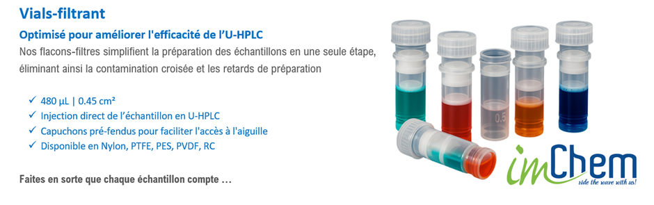 Vials filtrants