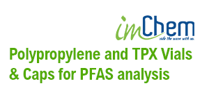 Polypropylene and TPX  Vials & Caps for PFAS analysis