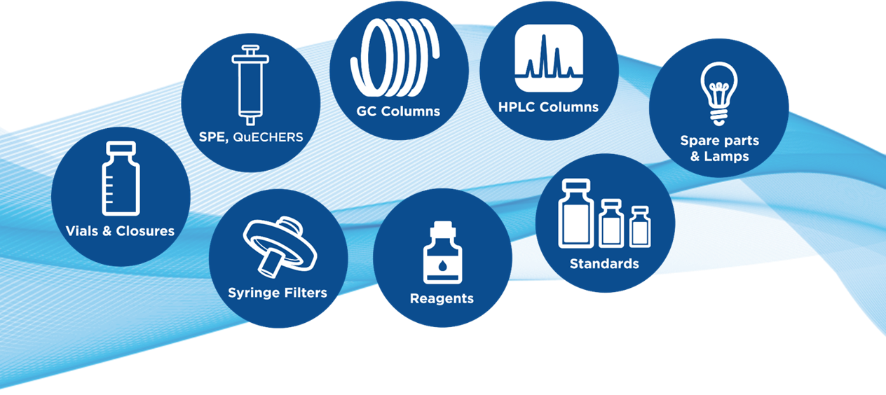 illustration of products types